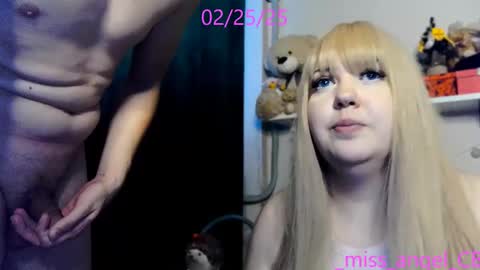 Angel and friend Joey online show from February 25, 2:58 pm