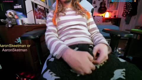 Aaron Skeetman online show from January 12, 1:16 pm