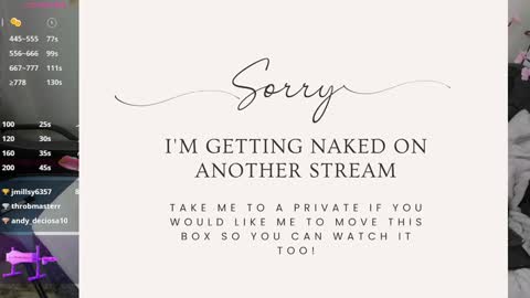 Aimee Jay online show from February 6, 5:03 am