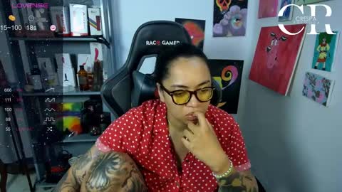 Snapshot of alesyahampton chatting on October 11, 11:19 pm Crespa Ruidosa online show from October 11, 11:19 pm
