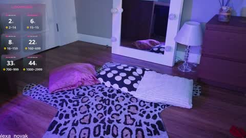 Snapshot of alexa_novak chatting on January 22, 4:55 am Alexa online show from January 22, 4:55 am