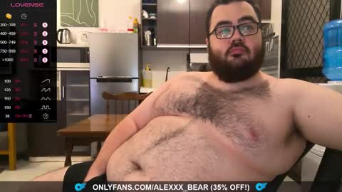 alexxxbear online show from November 25, 9:46 pm