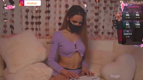 Snapshot of alisarogs chatting on February 22, 1:00 am Alisarogs online show from February 22, 1:00 am