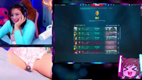 Snapshot of alison_gamer chatting on October 5, 3:30 pm Alison online show from October 5, 3:30 pm