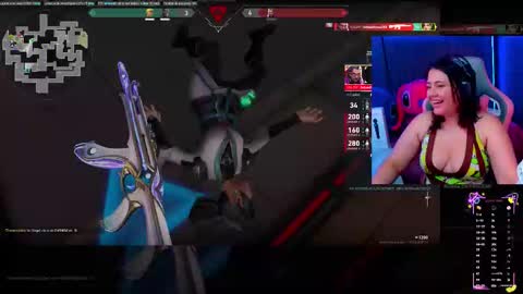 Snapshot of alison_gamer chatting on October 9, 8:14 pm Alison online show from October 9, 8:14 pm
