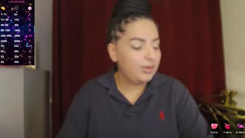 Snapshot of allyiah chatting on October 8, 6:58 pm online show from October 8, 6:58 pm