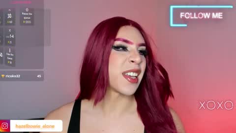 Hazel Bowie online show from November 28, 1:24 am