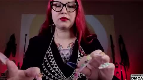 Snapshot of amanita__pantherina chatting on February 11, 7:02 am Goddess Amanita online show from February 11, 7:02 am
