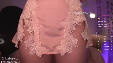 IG - TW Amberw c online show from February 2, 1:14 am