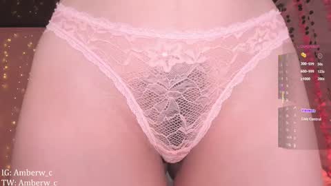 IG - TW Amberw c online show from September 12, 2:35 am