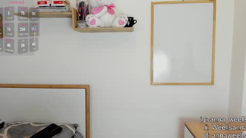  Anna Weells  online show from October 28, 12:17 pm