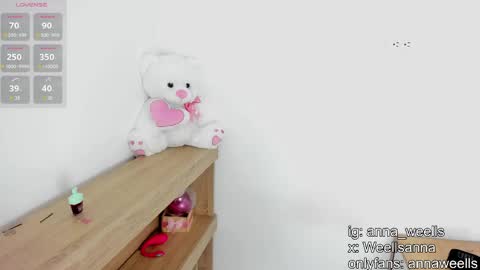  Anna Weells  online show from June 2, 9:39 pm