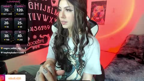 Snapshot of anni_420_ chatting on December 30, 4:31 am Nikoll online show from December 30, 4:31 am