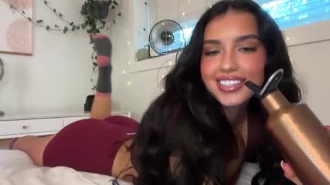 Snapshot of ariajackson chatting on October 8, 12:18 am Aria  online show from October 8, 12:18 am