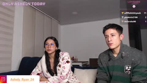 Snapshot of ashely_ryan24 chatting on January 8, 2:14 am Ashley And Ryan online show from January 8, 2:14 am
