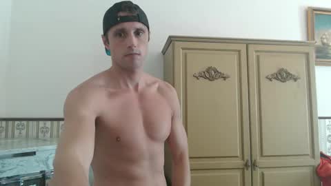 Snapshot of athleteguy55555 chatting on October 13, 11:56 am tommycb55555 online show from October 13, 11:56 am