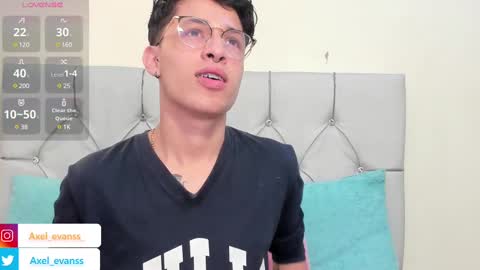 Axel Evanss online show from February 11, 1:20 pm