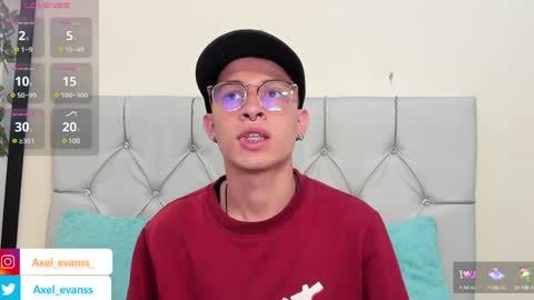 Axel Evanss online show from February 3, 1:19 pm