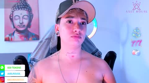 Axel Rouse online show from March 19, 7:08 pm