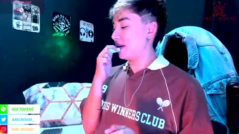 Axel Rouse online show from January 9, 12:49 am