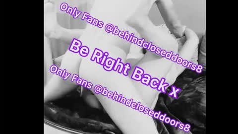 behindcloseddoors8 online show from October 9, 10:37 pm