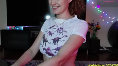 Snapshot of bellebabyboo chatting on March 2, 9:21 am BELLE online show from March 2, 9:21 am