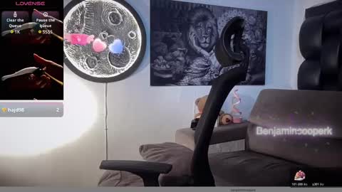 benjamincooperk online show from November 6, 7:17 pm