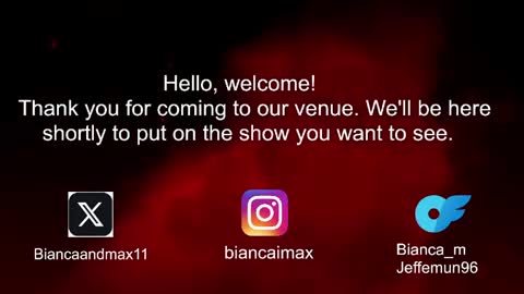 bianca and maxwell online show from May 28, 2:15 pm