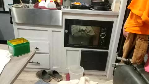 Snapshot of brushsquach chatting on October 30, 6:03 am Steve... aka SkinnieDippin aka TimberTramp online show from October 30, 6:03 am