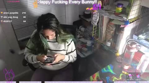 Tokki  bunny  online show from December 3, 1:58 am