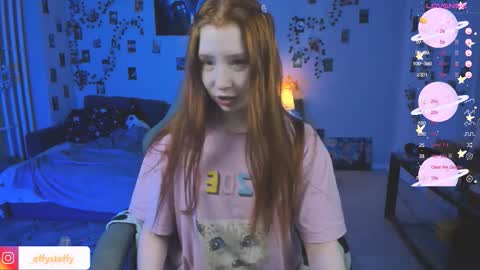 Snapshot of callmeeffy chatting on October 23, 6:53 pm Effyblonde follow my telegram channel for more content3 online show from October 23, 6:53 pm