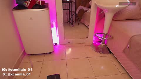 Snapshot of cammile_cole chatting on October 11, 5:49 pm Laura Camila online show from October 11, 5:49 pm