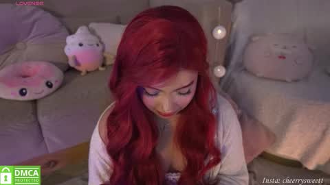 Snapshot of cheerrysweett chatting on October 21, 3:55 am Baby Cherry online show from October 21, 3:55 am
