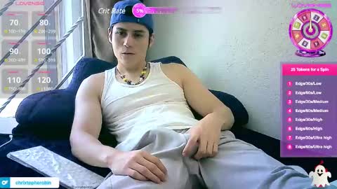 Chrixtopherobin online show from March 10, 6:12 pm