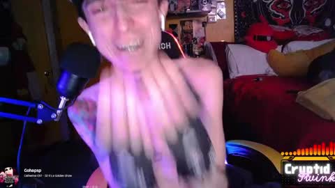 CryptidTwink online show from March 30, 6:35 am