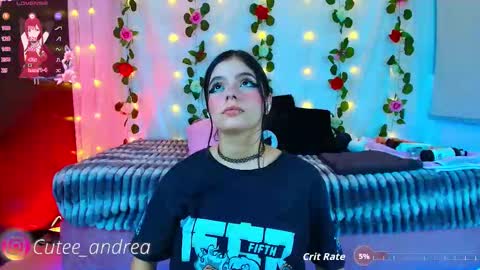 Snapshot of cutee_andrea chatting on September 26, 3:47 am Andrea 3 online show from September 26, 3:47 am