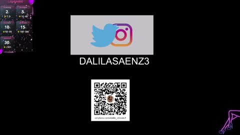 Snapshot of dalila_oficials chatting on December 28, 3:15 am online show from December 28, 3:15 am