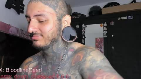 Snapshot of death_ink666 chatting on March 8, 5:43 pm online show from March 8, 5:43 pm