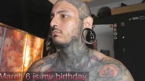 Snapshot of death_ink666 chatting on March 1, 11:26 pm online show from March 1, 11:26 pm