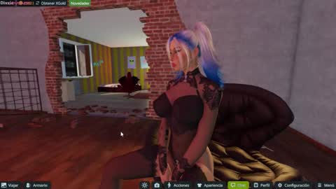 dixxie_blue online show from October 31, 1:50 am