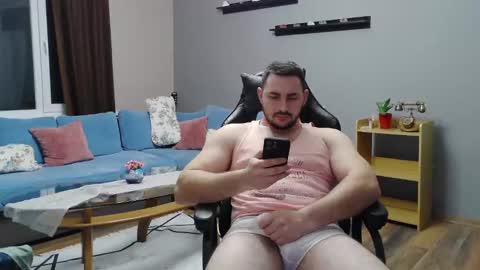 Snapshot of djmute chatting on February 22, 5:46 pm STR8 BOYv online show from February 22, 5:46 pm