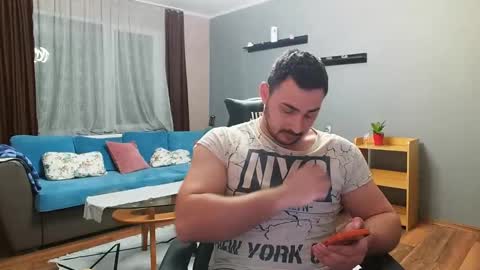 Snapshot of djmute chatting on February 6, 5:40 pm STR8 BOYv online show from February 6, 5:40 pm