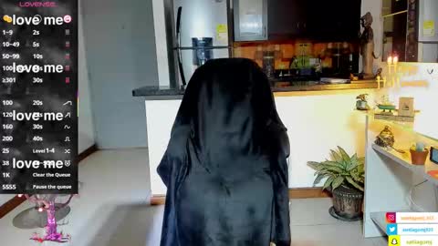 SANTI  independent model online show from October 9, 2:06 am