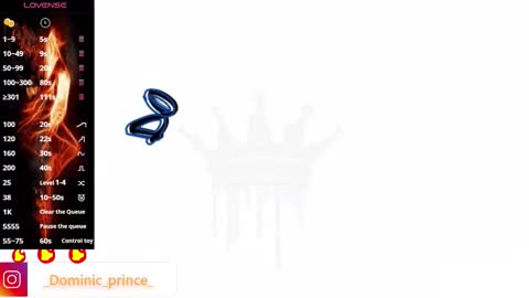 Snapshot of dominicprince chatting on October 6, 5:47 am DOMINIC PRINCE online show from October 6, 5:47 am
