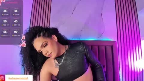 Snapshot of dreammatell_ chatting on January 15, 7:05 am Dream Matell online show from January 15, 7:05 am