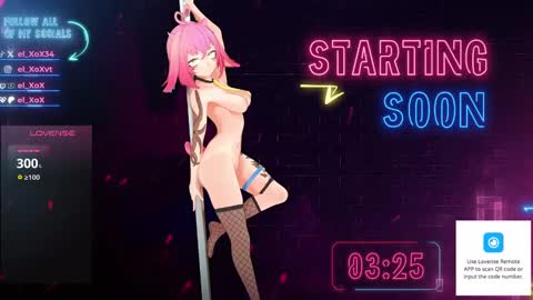 el XoX online show from February 8, 11:34 pm