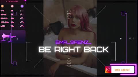 Snapshot of ema_saenz_ chatting on February 6, 7:35 am Sofia online show from February 6, 7:35 am