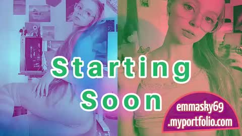 Snapshot of emmasky69 chatting on February 26, 10:47 pm Emma Sky online show from February 26, 10:47 pm
