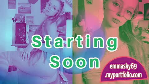 Snapshot of emmasky69 chatting on January 13, 12:41 am Emma Sky online show from January 13, 12:41 am