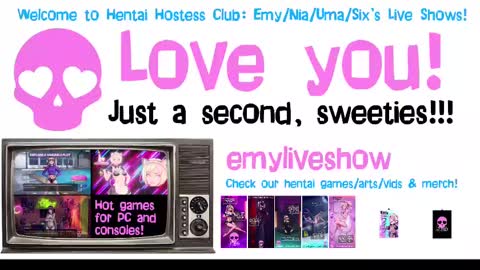 Snapshot of emyliveshow chatting on March 3, 5:20 am Hentai Hostess Club online show from March 3, 5:20 am